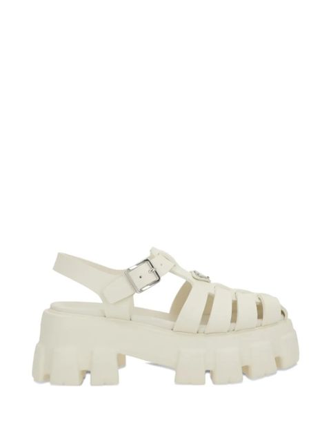 Prada Monolith buckle sandals - Neutrals - zdjęcie produktu nr 1