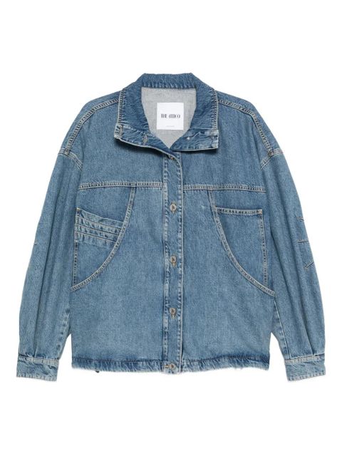 The Attico Pocket collared jacket - Blue - zdjęcie produktu nr 1