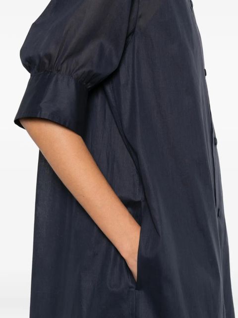 Jil Sander buttoned midi dress - Blue