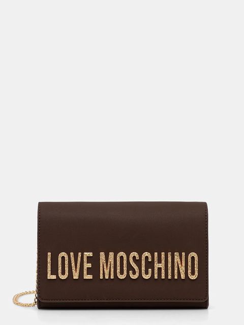 Love Moschino torebka kolor brązowy JC4121PP0NKD031A - zdjęcie produktu nr 1