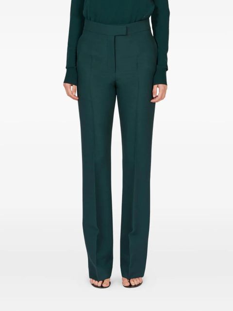 Ferragamo faille trousers - Green
