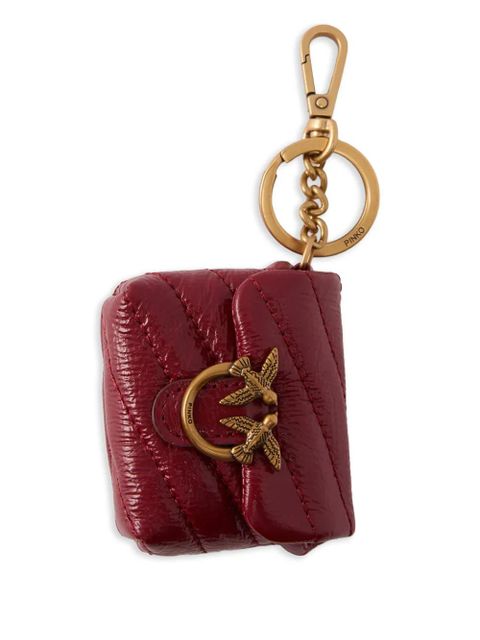 PINKO Love quilted birds AirPods case - Red - zdjęcie produktu nr 1