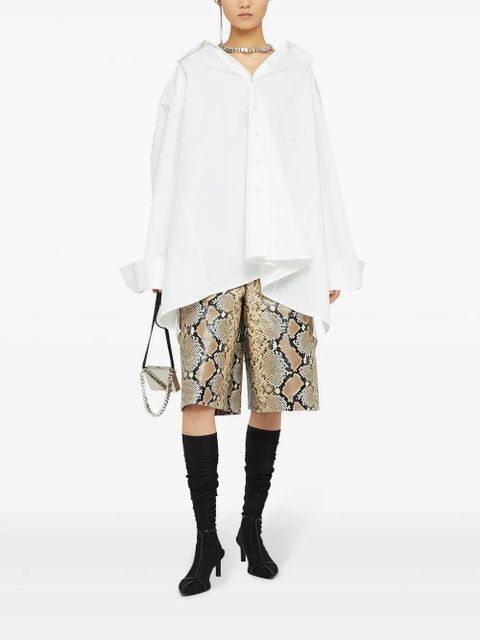 Jil Sander oversized cotton shirt - White - zdjęcie produktu nr 2