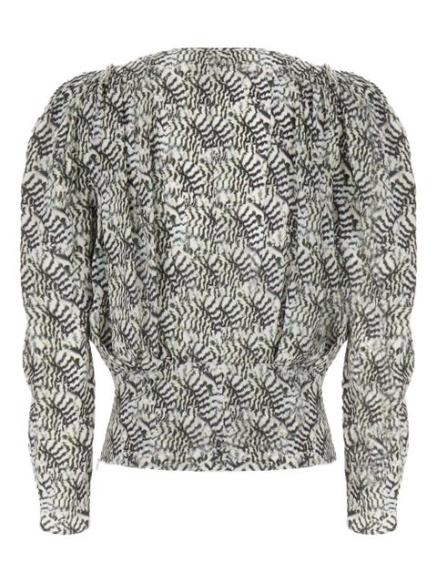 ISABEL MARANT Zarga blouse - Neutrals - zdjęcie produktu nr 2