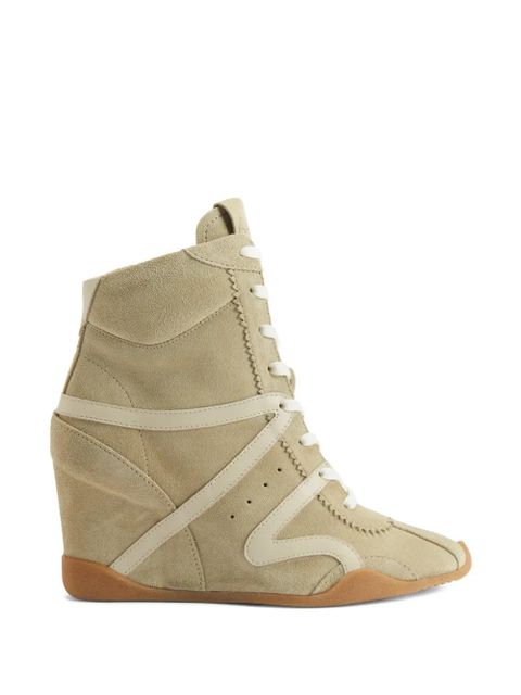 Giuseppe Zanotti wedge-heel sneakers - Neutrals - zdjęcie produktu nr 1