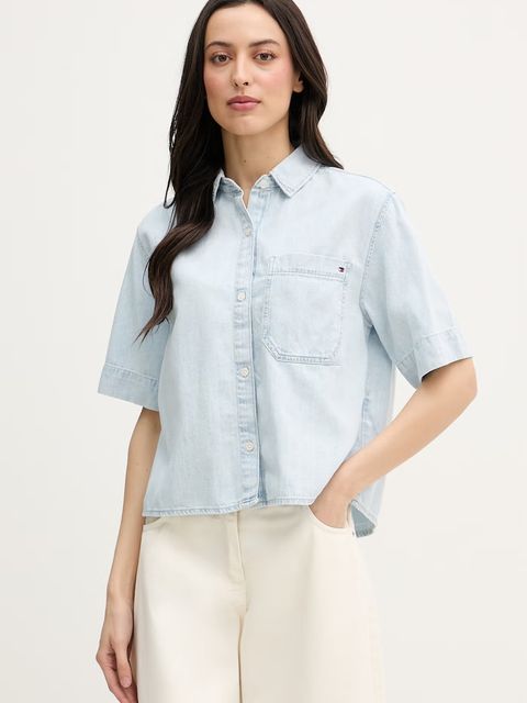 Tommy Hilfiger koszula damska jeansowa - zdjęcie produktu nr 1