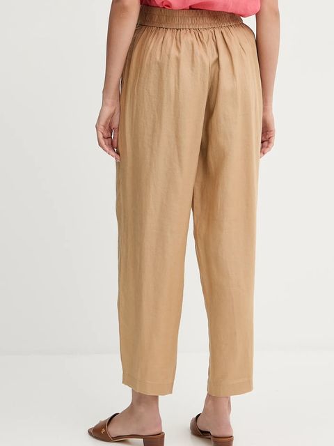 United Colors of Benetton spodnie lniane