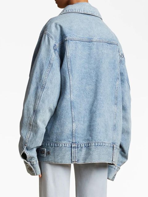 KHAITE Grizzo denim jacket - Blue - zdjęcie produktu nr 2