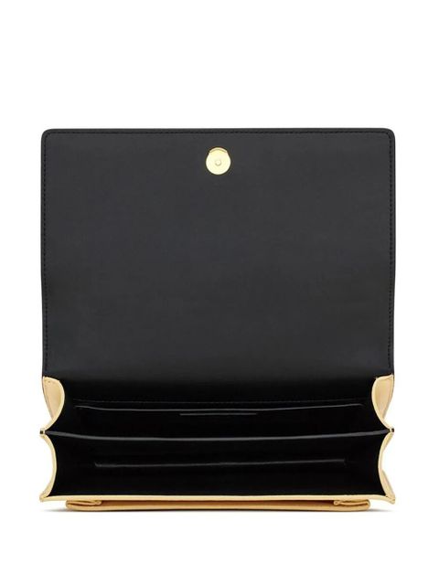 Saint Laurent Sunset two-tone shoulder bag - Black