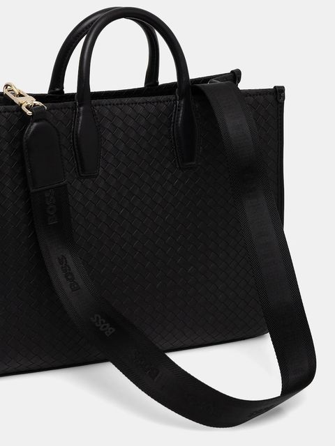 BOSS torebka Sandy Tote SQ kolor czarny 50557997