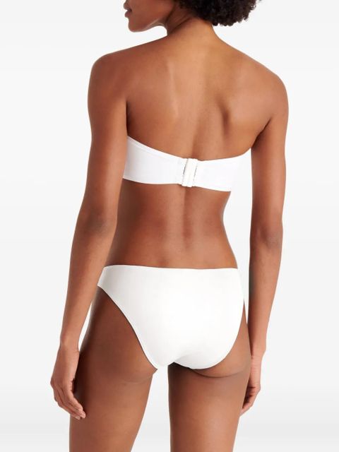 ERES Show bandeau bikini top - White