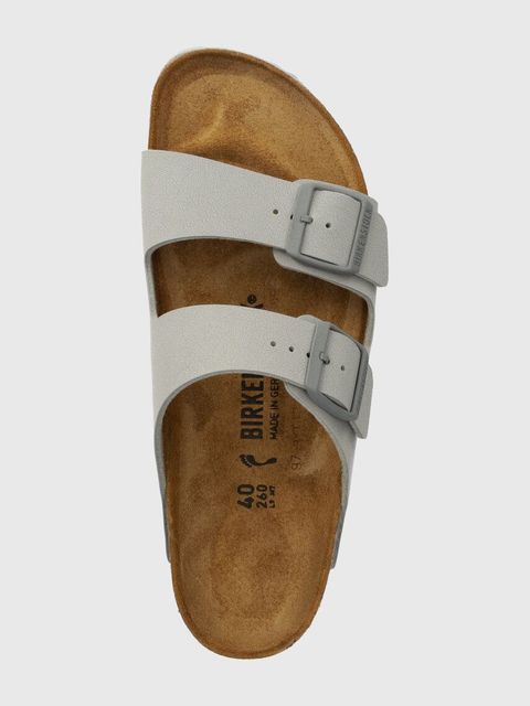 Birkenstock klapki Arizona damskie kolor szary 1027696