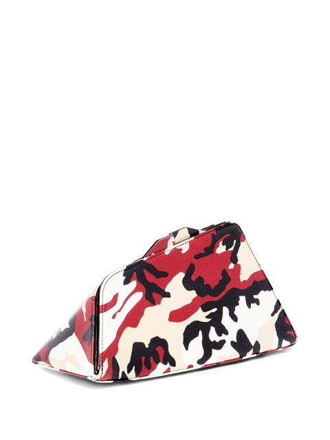 The Attico 8.30PM camouflage-pattern clutch ag - Neutrals