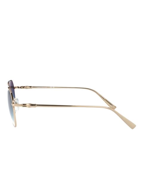 Longchamp metal-frame gradient sunglasses - Gold