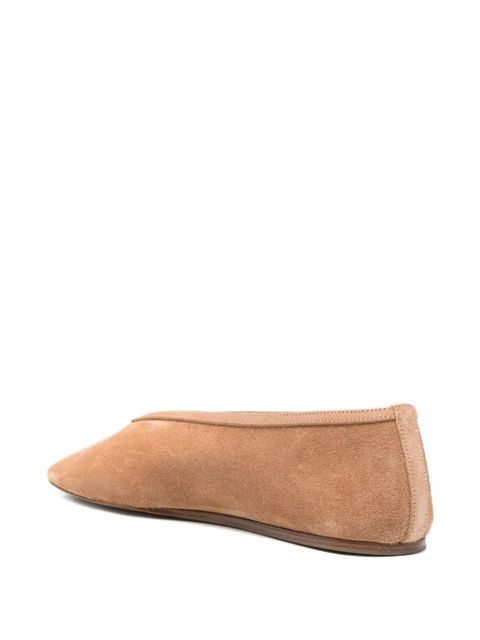 Le Monde Beryl pointed-toe suede pump - Neutrals
