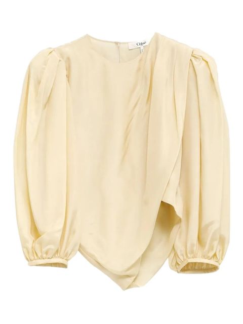 Chloé silk blouse - Yellow - zdjęcie produktu nr 1
