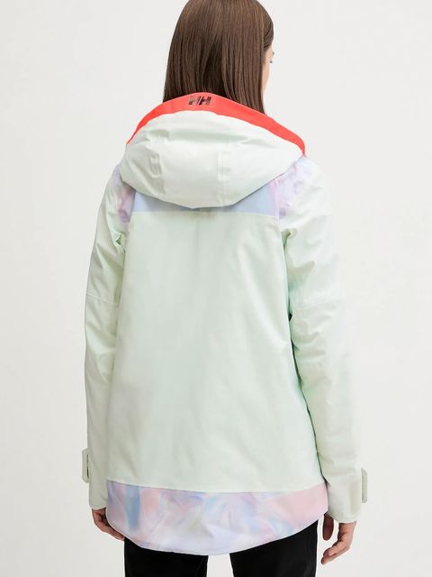 Helly Hansen kurtka narciarska POWCHASER 2.0 kolor zielony 65923