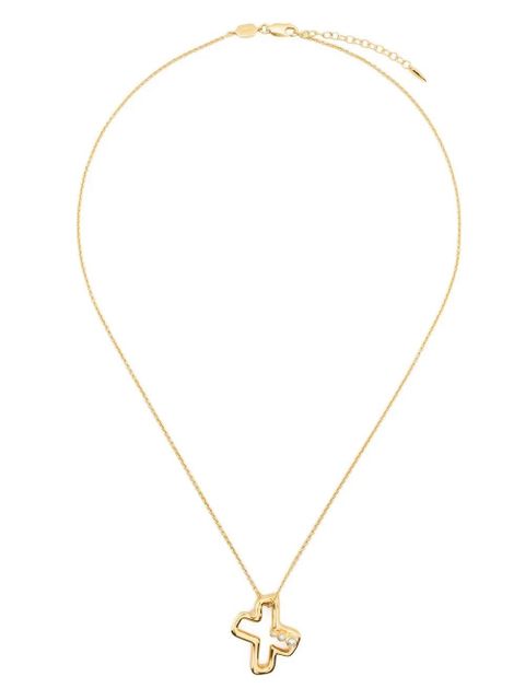 Missoma pearl-embellished initial pendant necklace - Gold - zdjęcie produktu nr 2