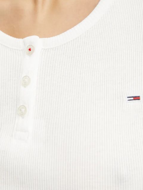 Tommy Jeans t-shirt bawełniany damski kolor biały DW0DW19502