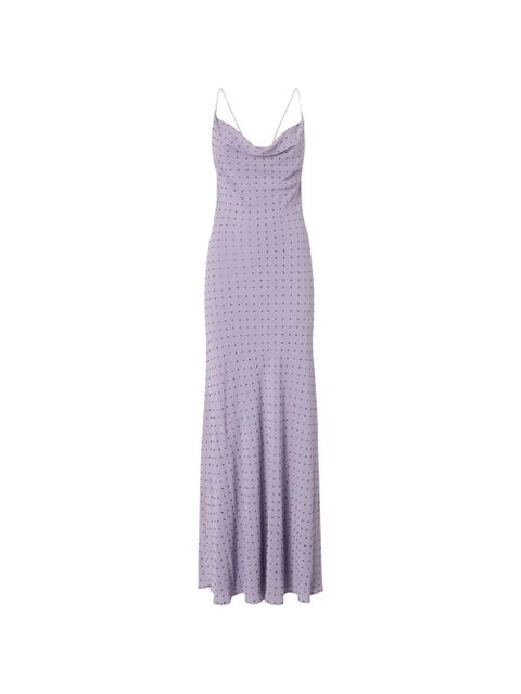 PINKO polka-dot maxi dress - Purple - zdjęcie produktu nr 1