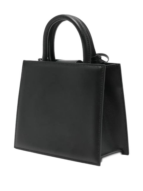 MC2 Saint Barth mini leather Tote Bag - Black