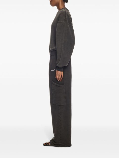 Off-White Bookish Roses sweatshirt - Black