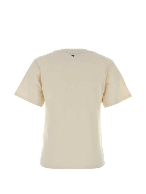 Weekend Max Mara ecru appliqué T-shirt - Neutrals - zdjęcie produktu nr 2
