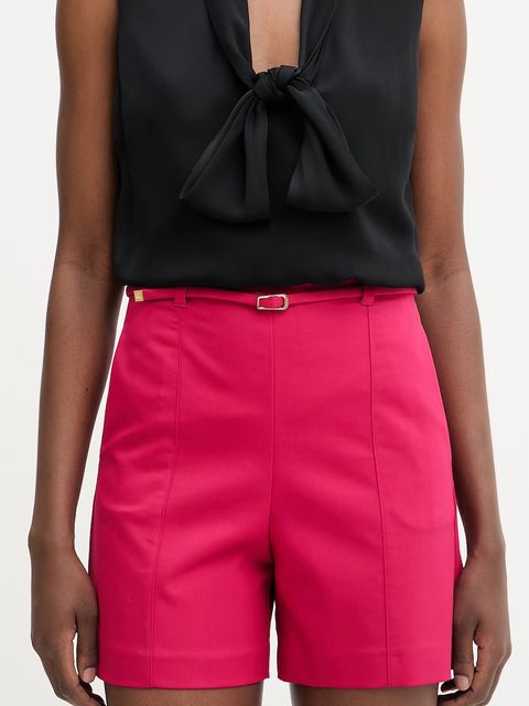 Marciano by Guess szorty eleganckie damskie z bawełną SUNNY - zdjęcie produktu nr 2