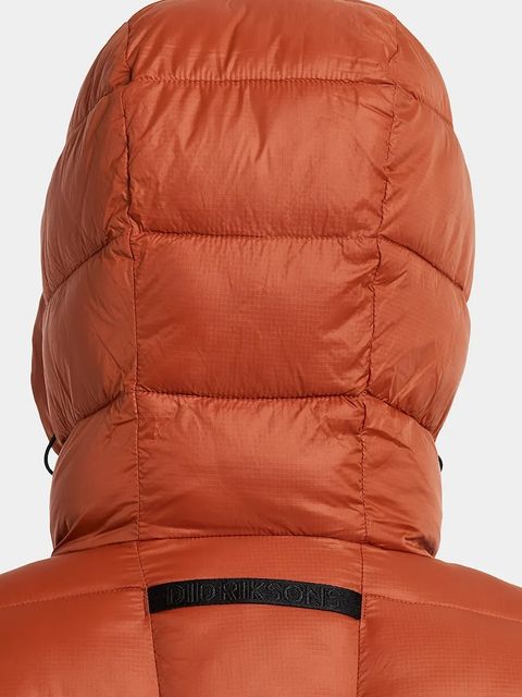 Didriksons kurtka MARION kolor pomarańczowy zimowa oversize 505921