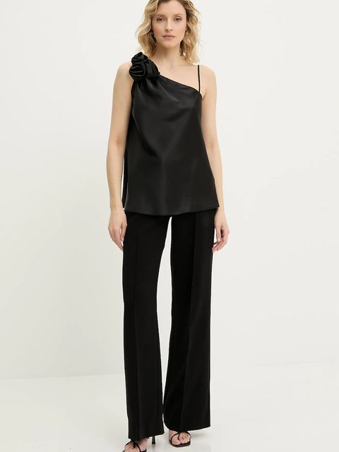 Answear.LAB bluzka damska kolor czarny gładka - zdjęcie produktu nr 2