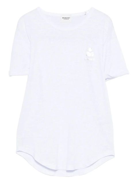 MARANT ÉTOILE logo-print T-shirt - White - zdjęcie produktu nr 1