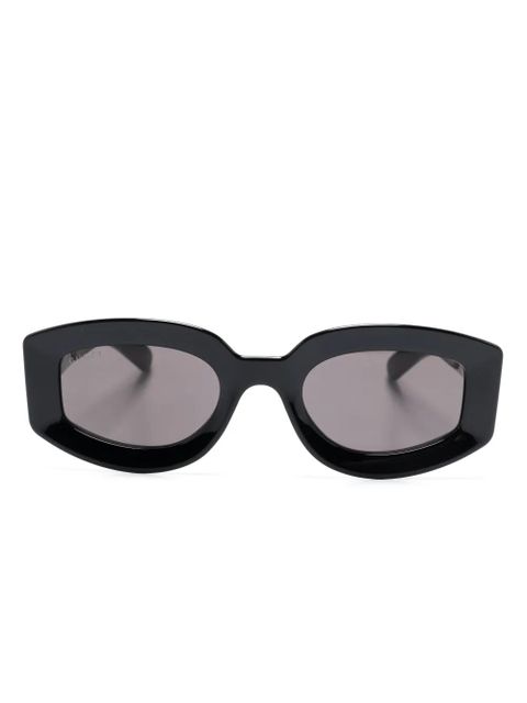 Gucci Eyewear logo-embossed sunglasses - Black - zdjęcie produktu nr 1