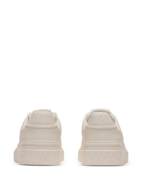 Balmain B-Court lace-up sneakers - White