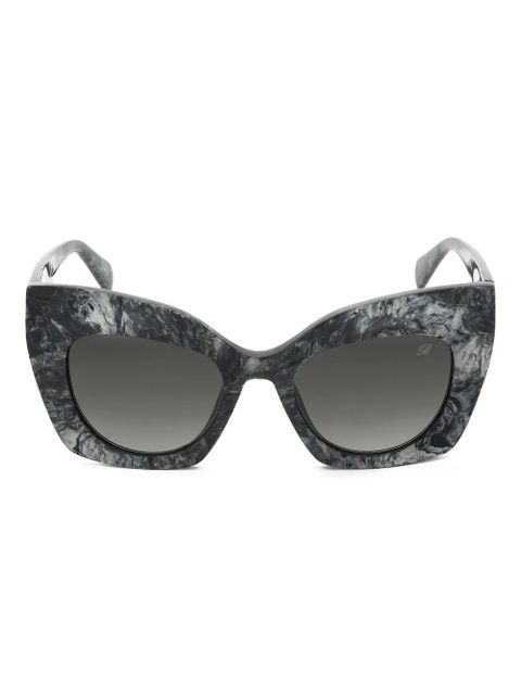 Blumarine butterfly-frame sunglasses - Grey - zdjęcie produktu nr 1