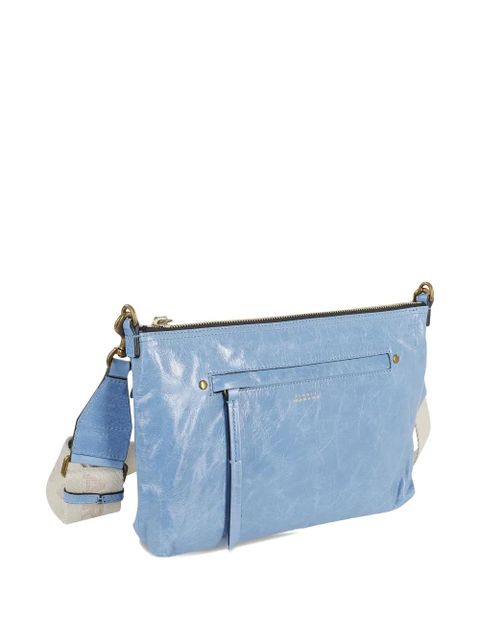 ISABEL MARANT Nessah zip shoulder bag - Blue