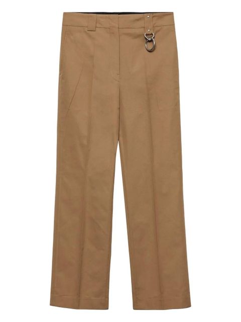 Prada poplin pants - Neutrals - zdjęcie produktu nr 1