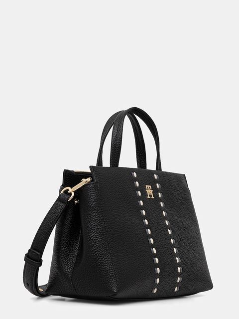 Tommy Hilfiger torebka kolor czarny AW0AW18154 - zdjęcie produktu nr 2