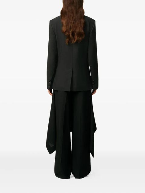 AMI Paris double-breasted wool jacket - Black