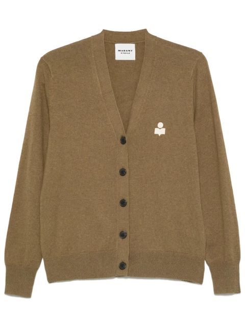 MARANT ÉTOILE Karina cardigan - Green - zdjęcie produktu nr 1