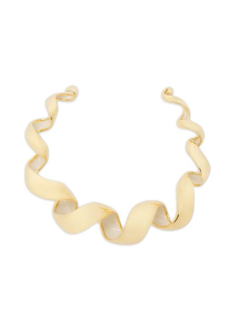 Lanvin twisted polished necklace - Gold - zdjęcie produktu nr 1
