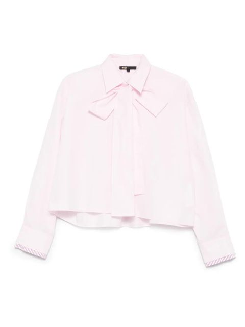 Maje bow-detailed shirt - Pink - zdjęcie produktu nr 1