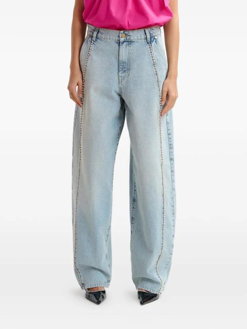 Essentiel Antwerp rhinestone-embellished jeans - Blue