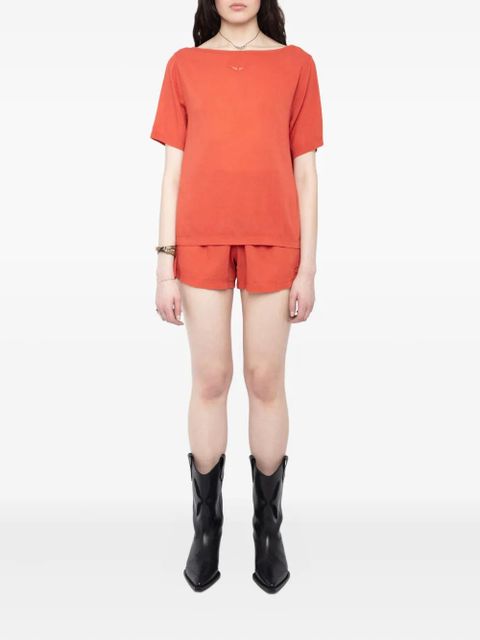 Zadig&Voltaire Ella T-shirt - Orange