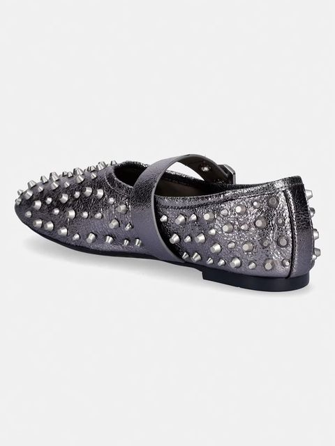AllSaints baleriny skórzane Sabine Stud Shoe - zdjęcie produktu nr 2