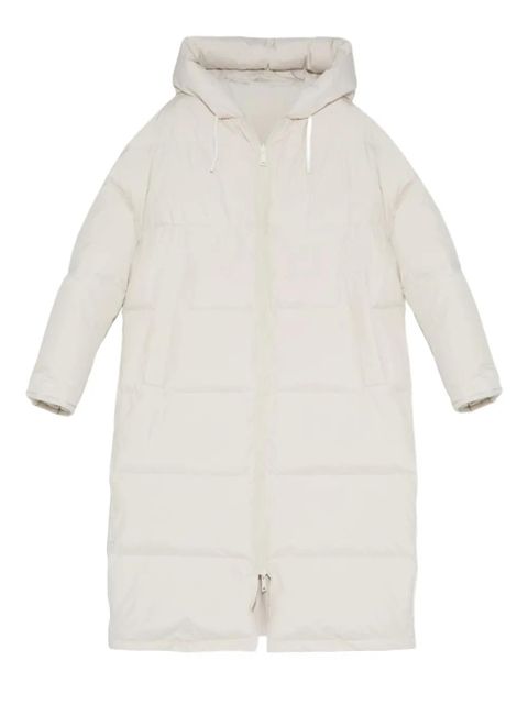 Yves Salomon hooded padded coat - Neutrals - zdjęcie produktu nr 1
