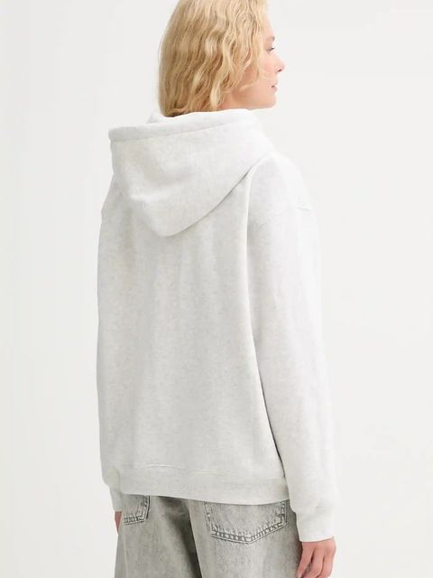 Levi's bluza damska kolor szary z kapturem wzorzysta A8801 - zdjęcie produktu nr 2