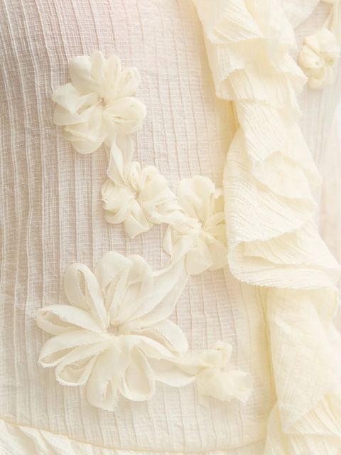 Hoss Intropia koszula damska kolor beżowy regular 6282656