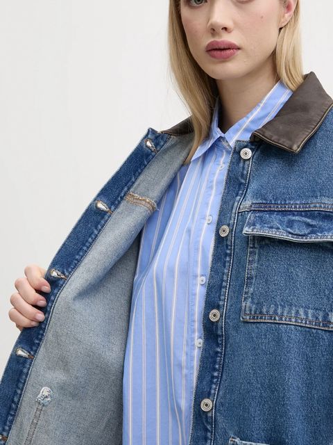 Abercrombie & Fitch kurtka jeansowa