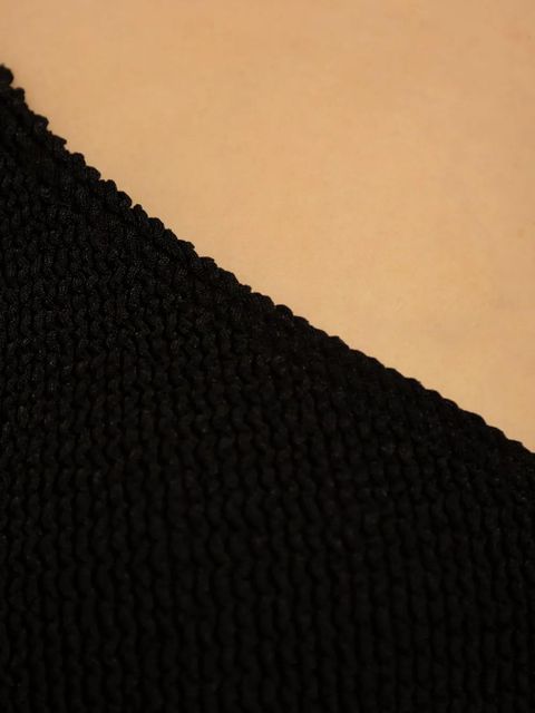 Bond-eye sleeveless seersucker bodysuit - Black - zdjęcie produktu nr 2