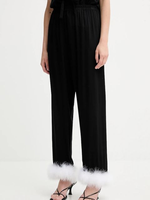 The Sleeper piżama damski kolor czarny POSP02P002F